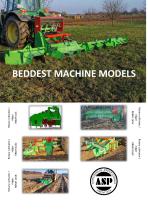 BEDDEST rotary cultivator / ridger machine - 8