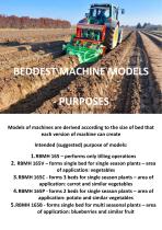 BEDDEST rotary cultivator / ridger machine - 9