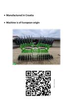 CRUSTER crust breaking machine / rotary hoe-12