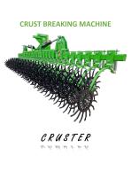 CRUSTER crust breaking machine / rotary hoe-1
