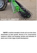 CRUSTER crust breaking machine / rotary hoe-2