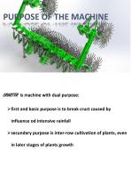 CRUSTER crust breaking machine / rotary hoe-5