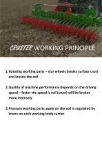 CRUSTER crust breaking machine / rotary hoe-7