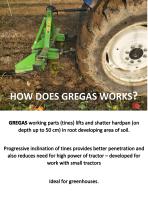 Gregas garden subsoiler machine - 3