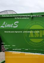 LimeS lime spreader machine - 9