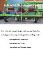 MultiPlant transplanter machine - 5