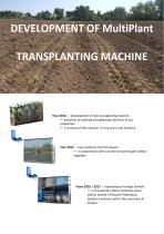 MultiPlant transplanter machine - 8