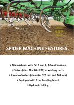 SPIDER spring tooth harrow machine - 5