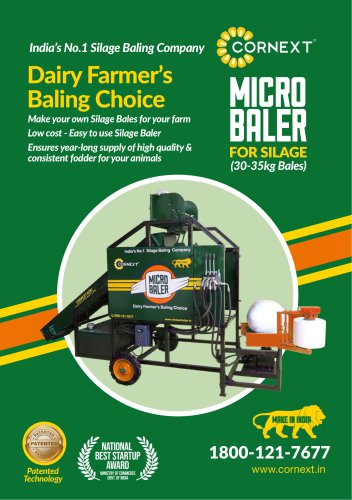 Silage baler Machinery - 30KG