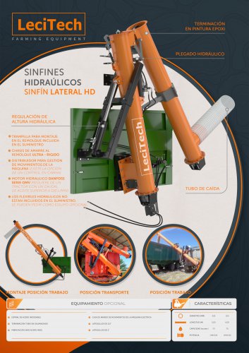 SINFINES HIDRAULICOS SINFIN LATERAL HD