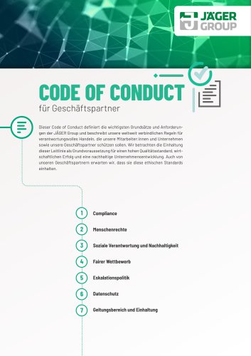 CODE OF CONDUCT 