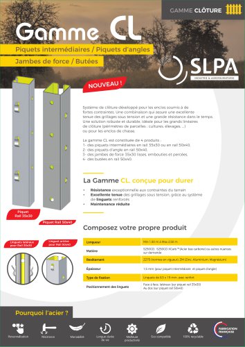 Fiche Technique Cloture