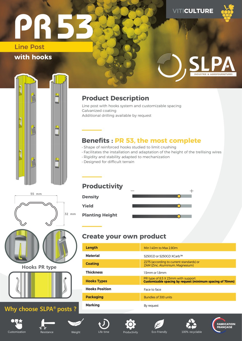 PR 53 - SLPA - Soci&eacute;t&eacute; Landaise de Profilage Acier