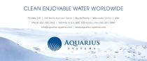 Aquarius Systems Product Brochure - 11