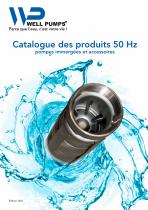 Catalogue des produits 50 Hz