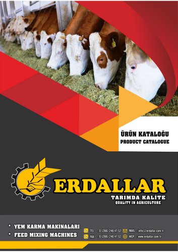 Erdallar Feed Mixers Catalog