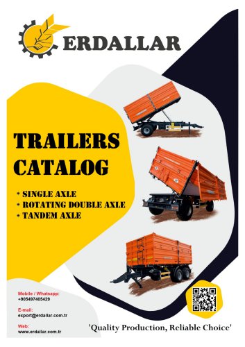 Erdallar Whole Trailers Catalog