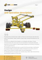 «CARRELLO 2 AXES» MULTIPURPOSE DUAL-AXLE HEADER TRAILER. Commercial Offer - 4