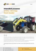 «STRONG» FRONT LOADER. Commercial Offer-3