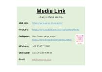 Social Network &  Contact-1