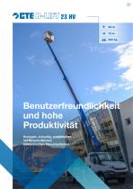 Benutzerfreundlichkeit und hohe Produktivität