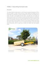 TT2W0-A Chassis lifting fruit basket bin trailer