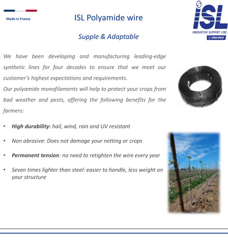 ISL Polyamide wire