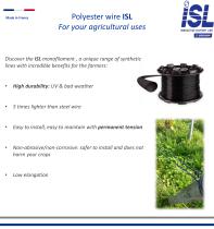 Polyester wire ISL-1
