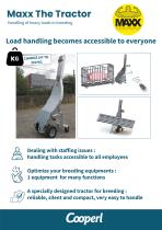 MAXX tractor, the agile electric carcass cart-1