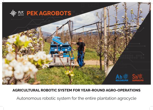 PeK Agrobots Catalogue