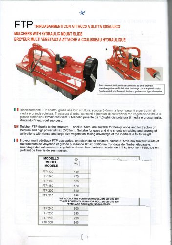 TRINCIASARMENTI ATTACCO A SLITTA FAUSTINI