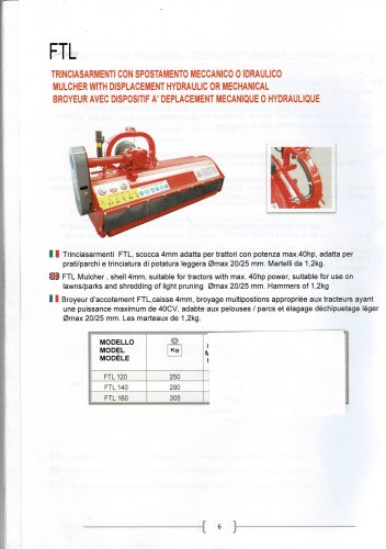 TRINCIASARMENTI FTL FAUSTINI