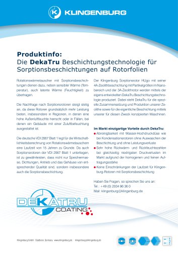 Deka&shy;Tru&reg; Coat&shy;ing Tech&shy;nol&shy;ogy