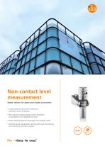 Non-contact level measurement-1