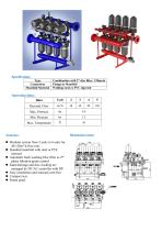 Modular 600-900-1200 mm Automatic Flushing Gravel Filter - 2