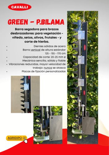 Folleto completo de barras de corte