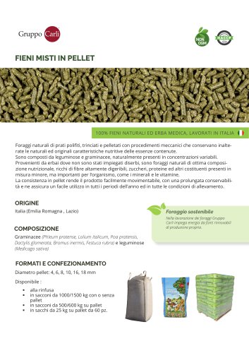 FIENI MISTI IN PELLET