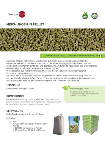 MISCHUNGEN IN PELLET
