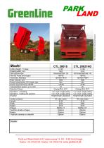 Combi-Trailer Model CTL 20018 or CTL 20021HD-2