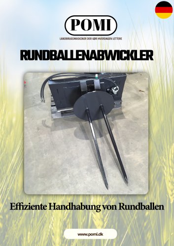 Rundballenabwickler