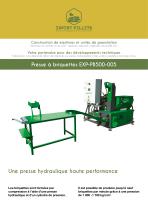 Presse à briquettes EXP-PB500-005