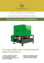 Presse à briquettes EXP-PB60A-001