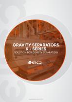 GRAVITY SEPARATORS K - SERIES-1