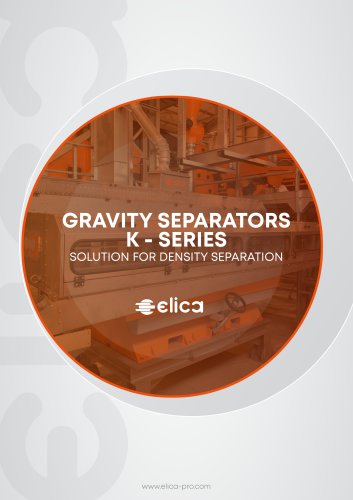 GRAVITY SEPARATORS K - SERIES