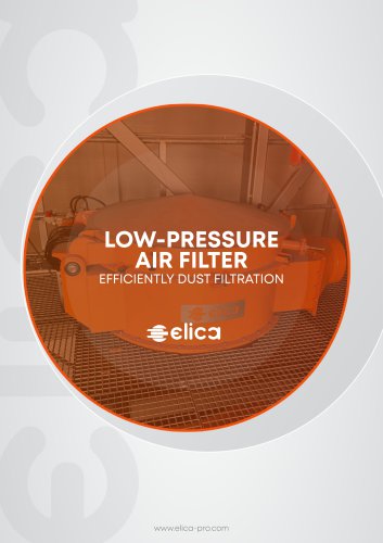 Low-pressure air filters