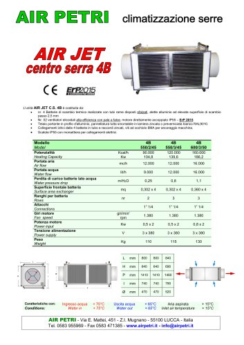 AIR JET CENTRO SERRA 4B