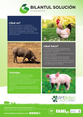 Bilantul Soluci&oacute;n &middot; Folleto comercial
