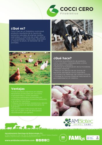Cocci Cero &middot; Folleto comercial