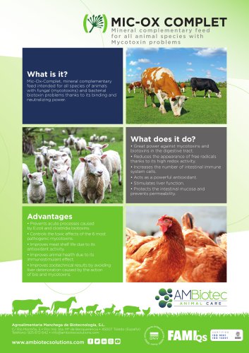 Mic-Ox Complet · Product brochure