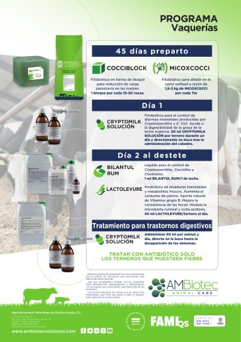 Programa Balance &middot; Vaquer&iacute;as